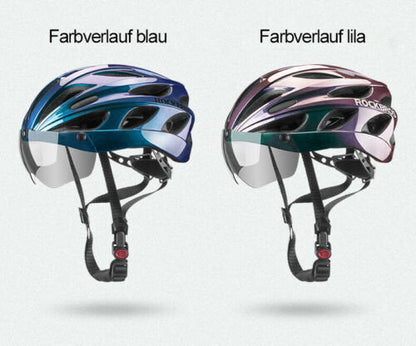 Каска за шосеен велосипед ROCKBROS TT-16-C с предпазни очила