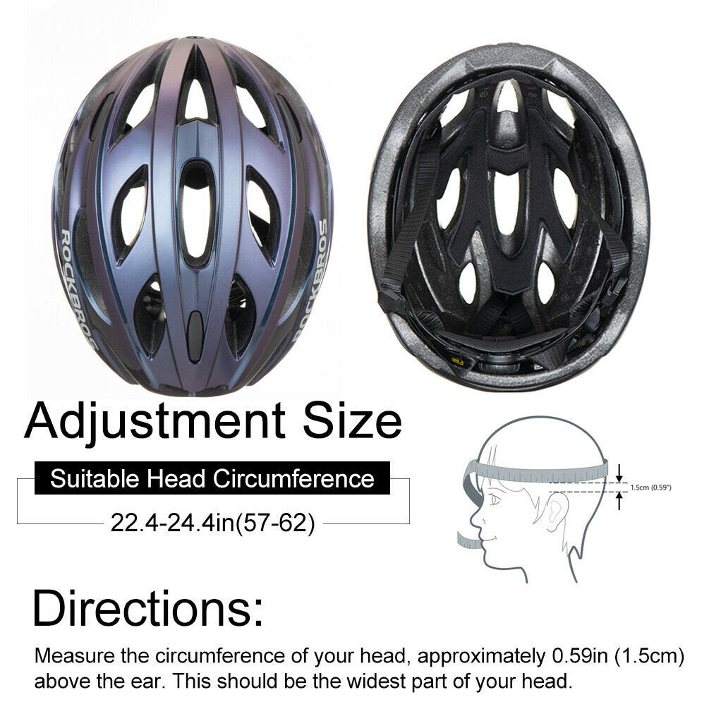 Каска за шосеен велосипед ROCKBROS TT-16-C с предпазни очила