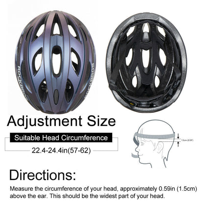 Каска за шосеен велосипед ROCKBROS TT-16-C с предпазни очила