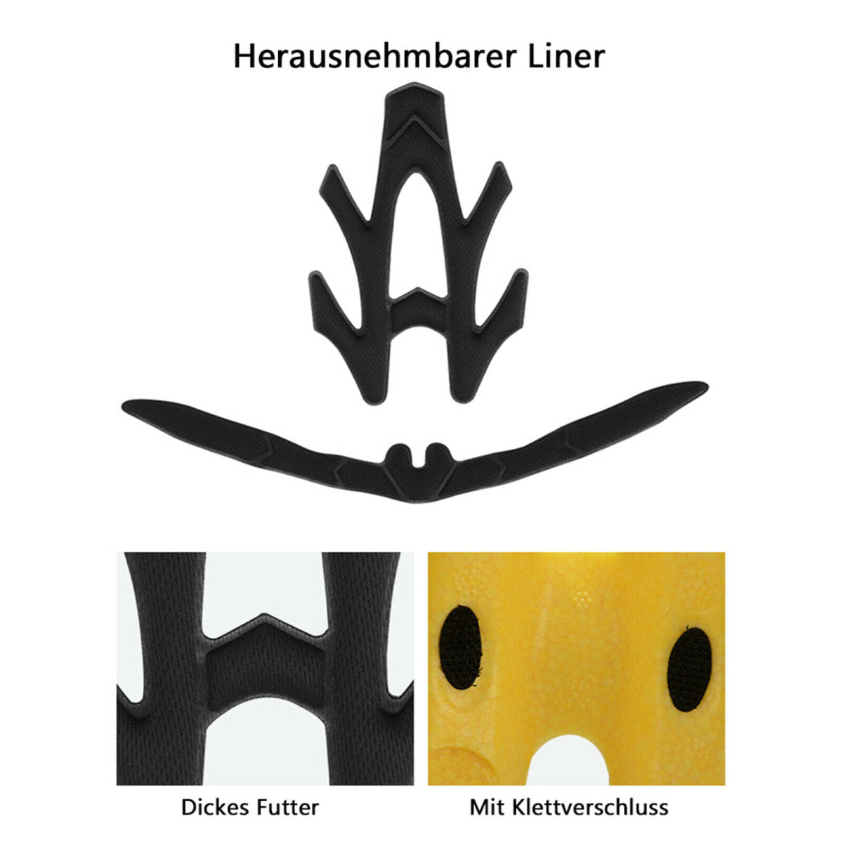 Комплект каска за шосеен велосипед ROCKBROS TT-16 Flex