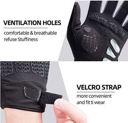 Ръкавици за колоездене ROCKBROS S169-1 зимни тъчскрийн