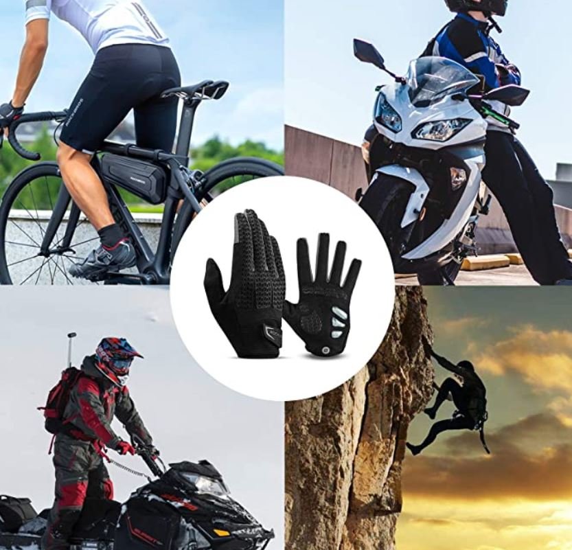 Ръкавици за колоездене ROCKBROS S169-1 зимни тъчскрийн