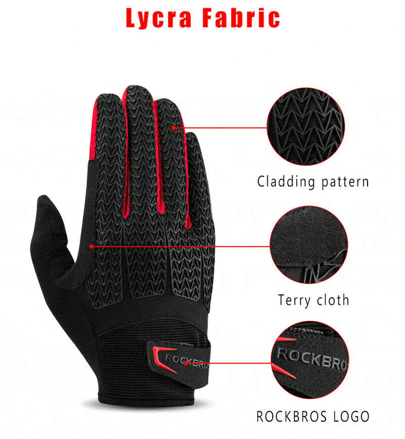 Ръкавици за колоездене ROCKBROS S169-1 зимни тъчскрийн