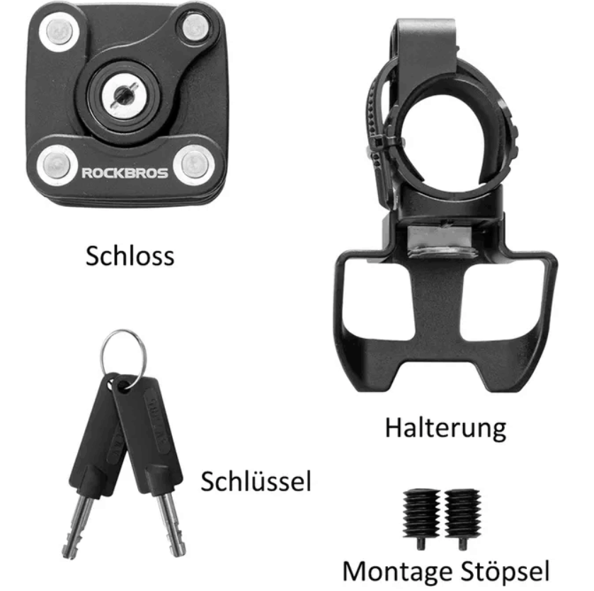 ROCKBROS WD795 ключалка за велосипед сгъваема брава против кражба