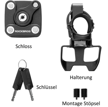 ROCKBROS WD795 ключалка за велосипед сгъваема брава против кражба