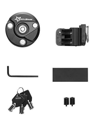 ROCKBROS WL798BK Мини сгъваема брава против кражба Черна