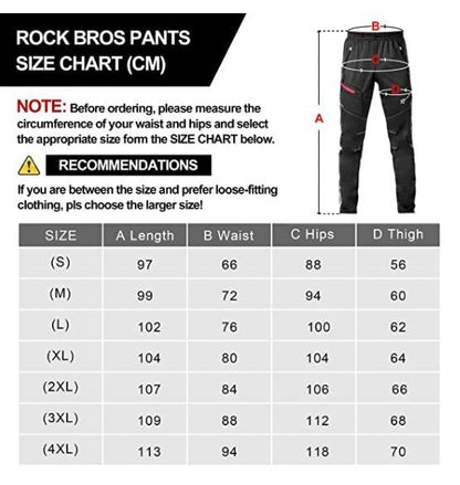 Велосипедски панталон ROCKBROS YPK009-1 S-4XL