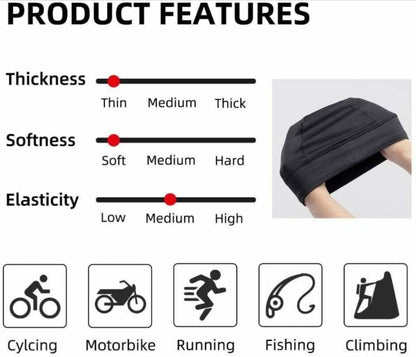 Зимна велосипедна шапка за носене под каска ROCKBROS YPP016