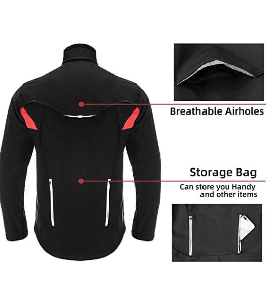 Зимно мъжко велосипедно яке ROCKBROS YPW021