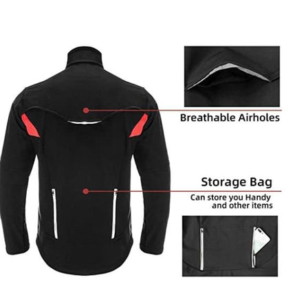 Зимно мъжко велосипедно яке ROCKBROS YPW021