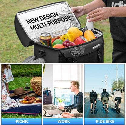 ROCKBROS велосипедна чанта изолираща чанта за пикник чанта за багажник 11L