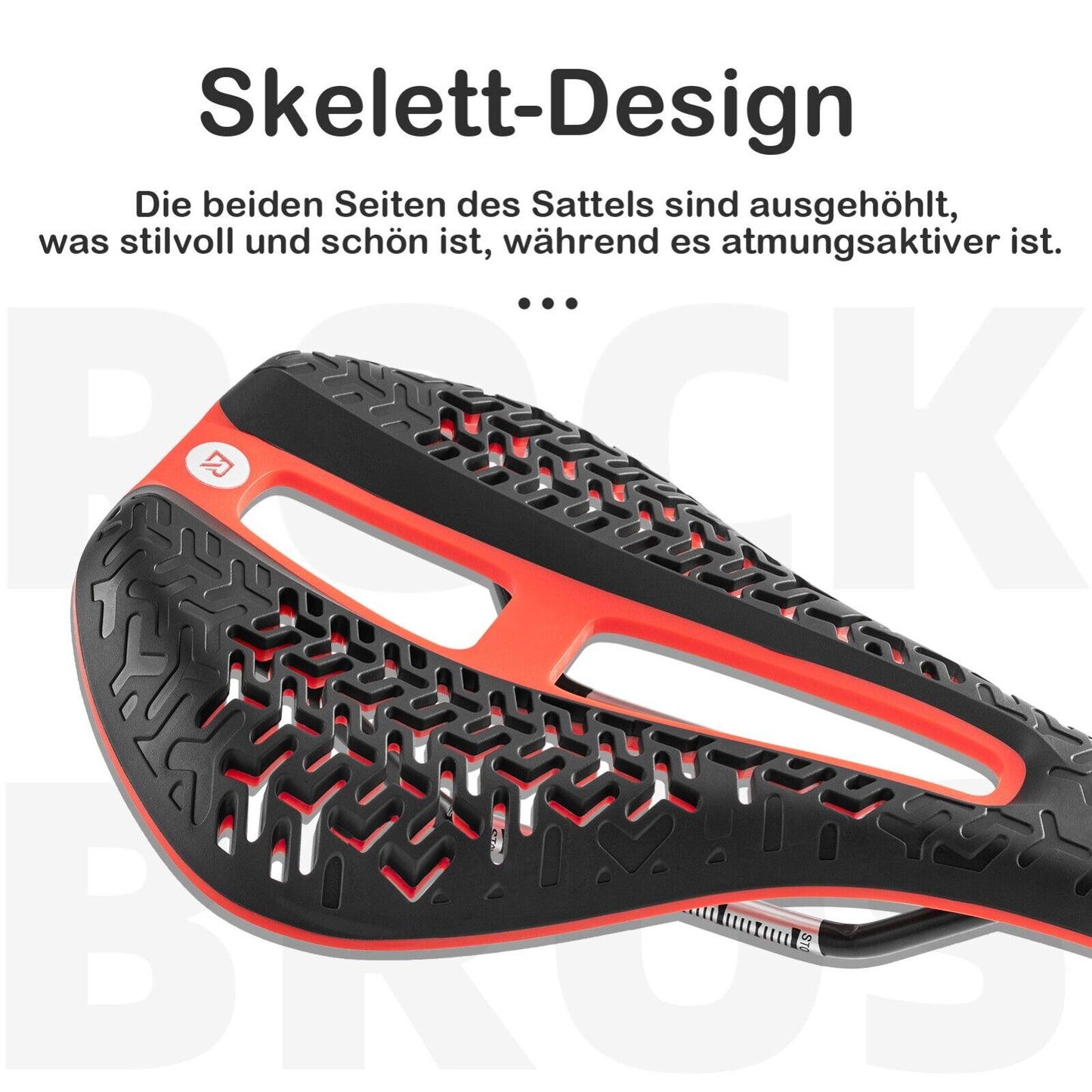 Седло за велосипед ROCKBROS Дишаща седалка за велосипед Комфортно седло за велосипед Въздушен поток