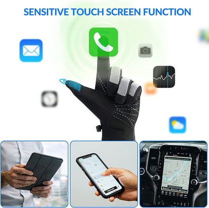 ROCKBROS Зимни колоездене Ръкавици Ръкавици Сензорен Топъл Термо Спорт