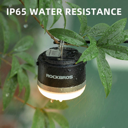 Фенер за къмпинг на открито ROCKBROS USB фенерчета 600 лумена IPX65 LED батерия