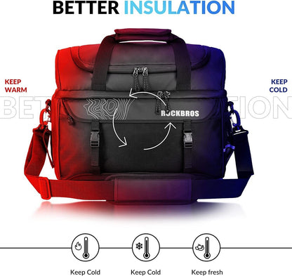 ROCKBROS велосипедна чанта изолираща чанта за пикник чанта за багажник 11L