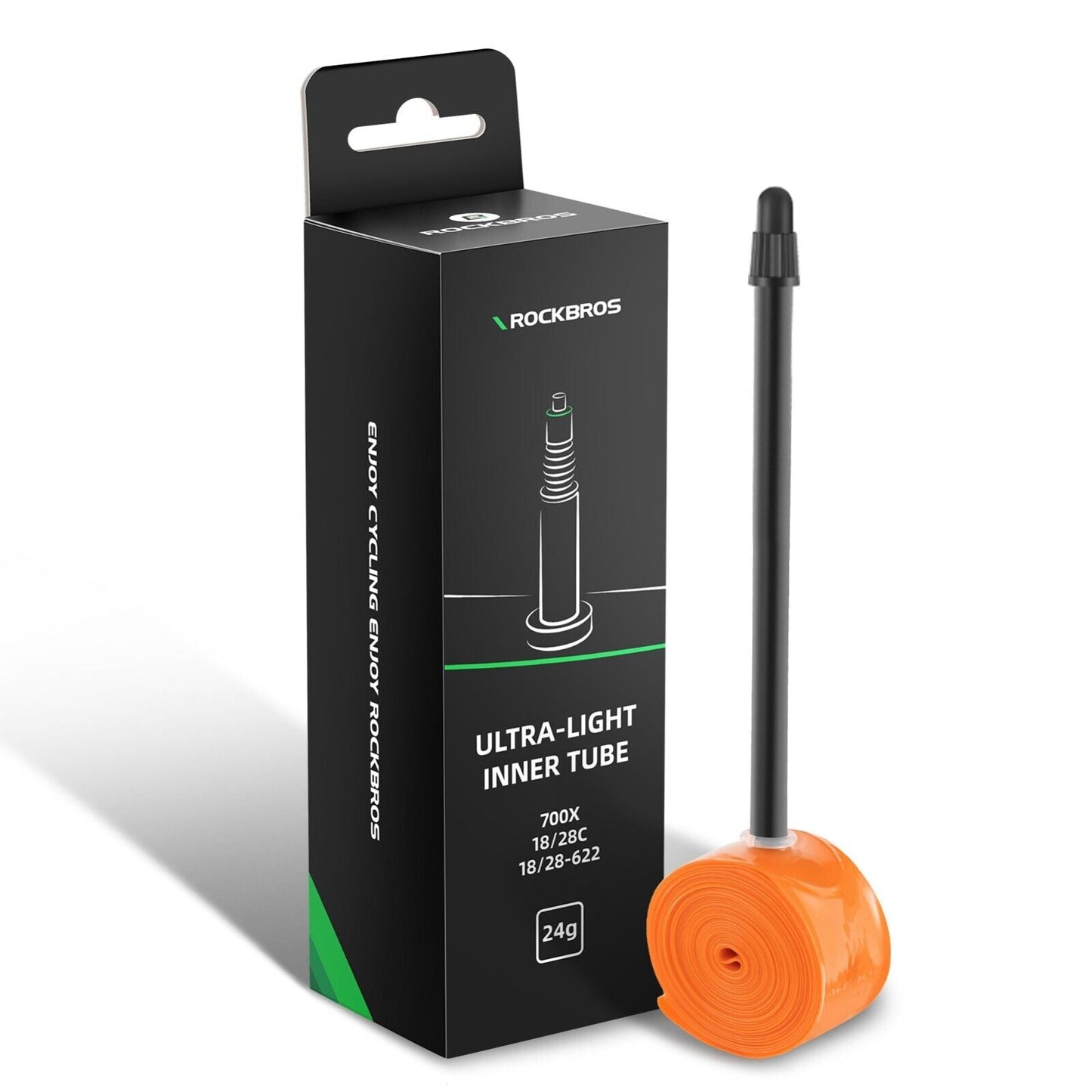 Велосипедна тръба ROCKBROS 700 x 18-32C 35g TPU Presta клапан шосеен велосипед