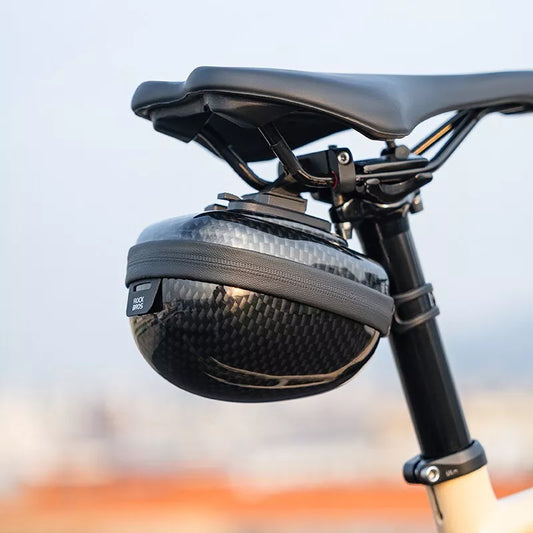 ROCKBROS твърда чанта за седалка чанта за велосипед чанта за седалка с бързо освобождаване 0.4L