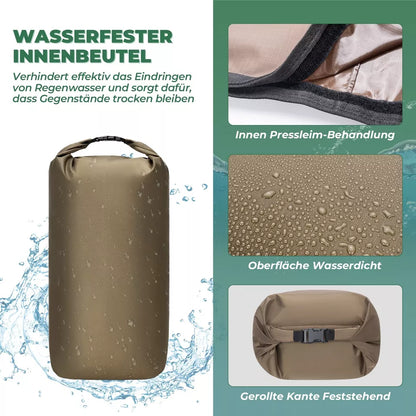 Велосипедна раница ROCKBROS подвижна раница велосипедна раница 24L водоустойчива за пътуване