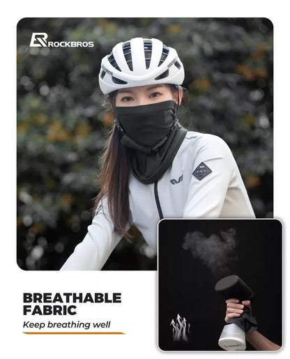 ROCKBROS Половин Балаклава Зимна топла тръба Шал Топло за врат На открито Унисекс