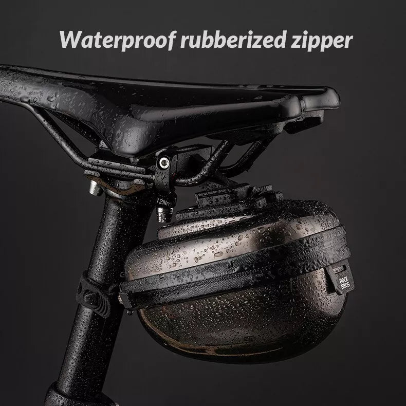 ROCKBROS твърда чанта за седалка чанта за велосипед чанта за седалка с бързо освобождаване 0.4L