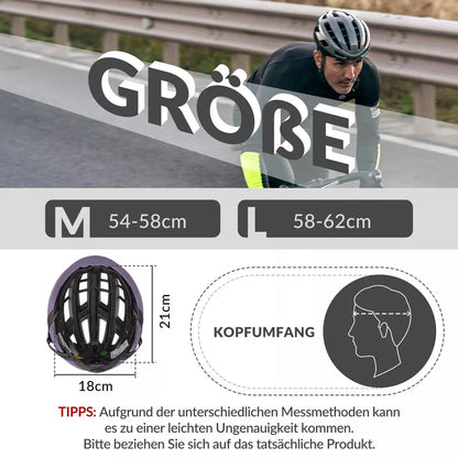 ROCKBROS велосипедна каска шосеен велосипед PC + EPS 54-58 см велосипедна каска жени мъже шок абсорбция