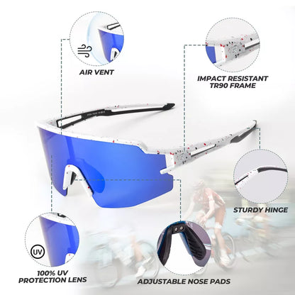 ROCKBROS Поляризирани/фотохромни слънчеви очила Колоездене Очила Велосипед UV400 UNISEX