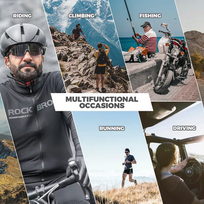 ROCKBROS Поляризирани/фотохромни слънчеви очила Колоездене Очила Велосипед UV400 UNISEX