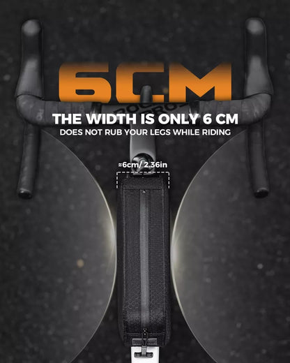 ROCKBROS Велосипедна чанта Водоустойчива чанта с рамка Подвижна триъгълна чанта 0.9L