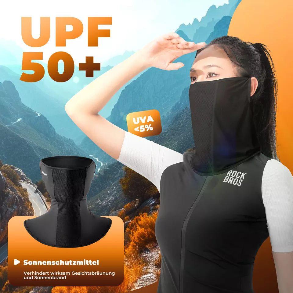 ROCKBROS летен мултифункционален железен копринен шал мотоциклет/велосипед