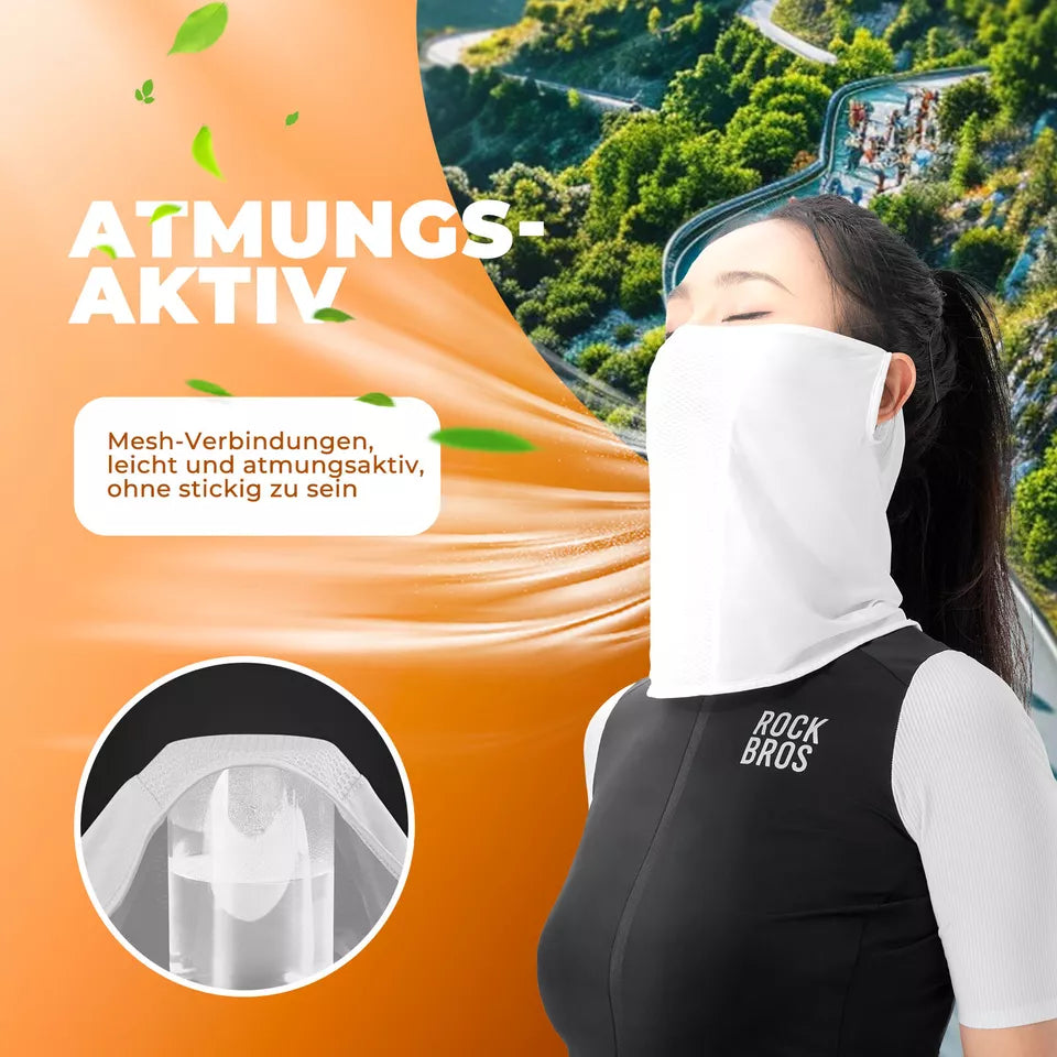 ROCKBROS летен мултифункционален железен копринен шал мотоциклет/велосипед