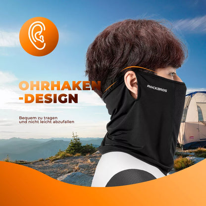 ROCKBROS летен мултифункционален железен копринен шал мотоциклет/велосипед