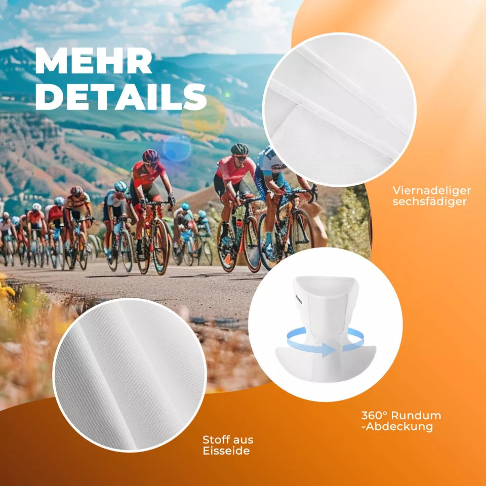 ROCKBROS летен мултифункционален железен копринен шал мотоциклет/велосипед