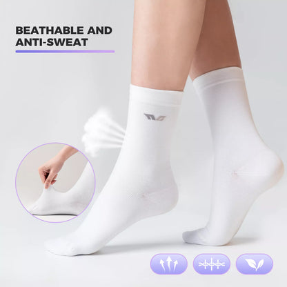 Дамски велосипедни чорапи ROCKBROS TVI, дълги спортни чорапи за колоездене, S/M, олекотени