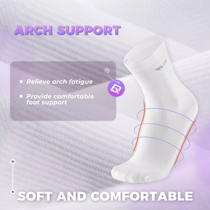 Дамски велосипедни чорапи ROCKBROS TVI, дълги спортни чорапи за колоездене, S/M, олекотени