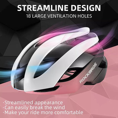 ROCKBROS велосипедна каска за жени и мъже велосипедна каска 4 цвята защитна каска M/L 55-61 cm