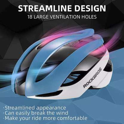 ROCKBROS велосипедна каска за жени и мъже велосипедна каска 4 цвята защитна каска M/L 55-61 cm