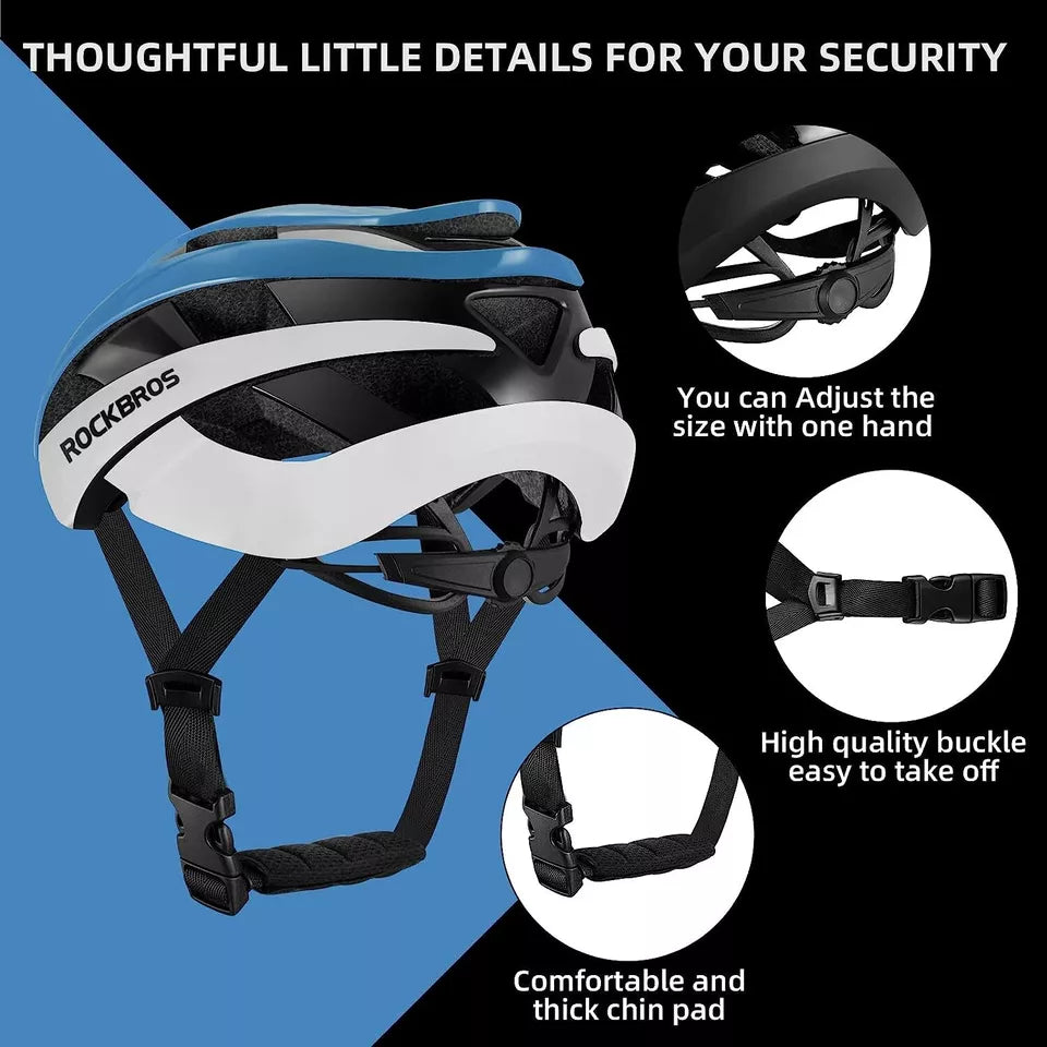 ROCKBROS велосипедна каска за жени и мъже велосипедна каска 4 цвята защитна каска M/L 55-61 cm