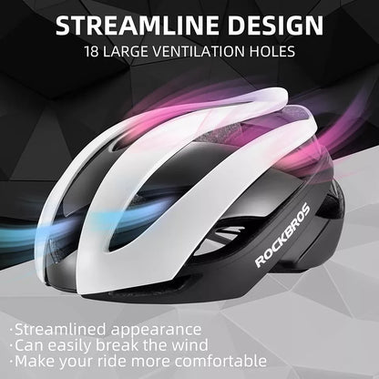 ROCKBROS велосипедна каска за жени и мъже велосипедна каска 4 цвята защитна каска M/L 55-61 cm