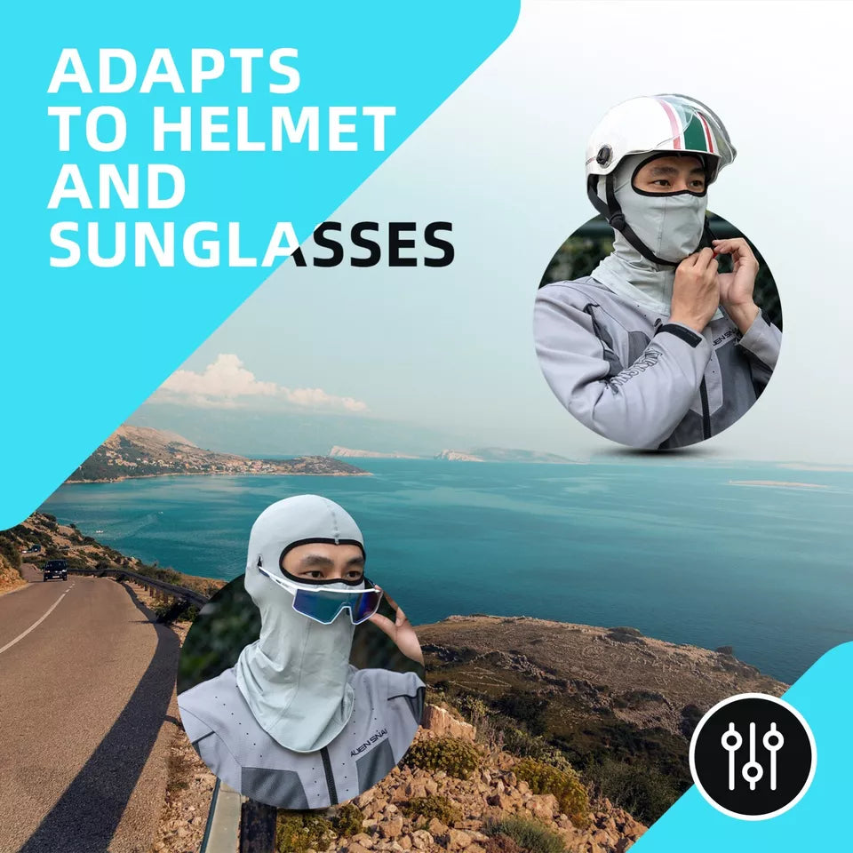 Лятна балаклава ROCKBROS UPF40+ мултифункционална маска балаклава