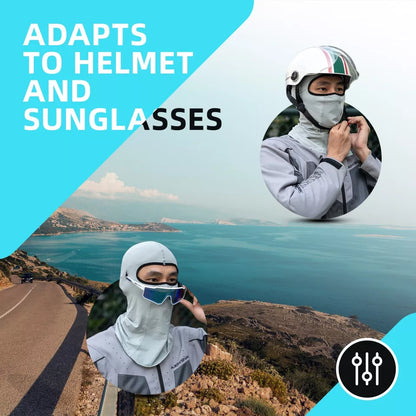 Лятна балаклава ROCKBROS UPF40+ мултифункционална маска балаклава